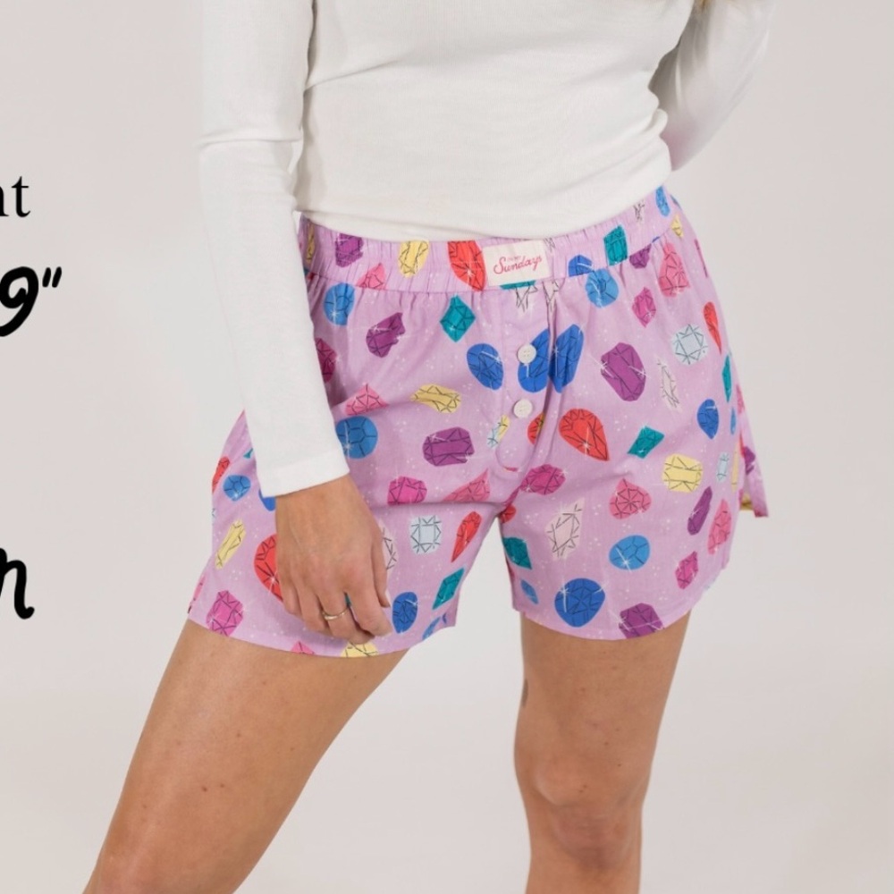 In My Sundays Gem Print boxer shorts